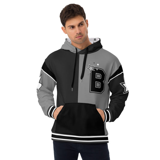 BtW (Pullover) - Black/Gray Unisex Hoodie