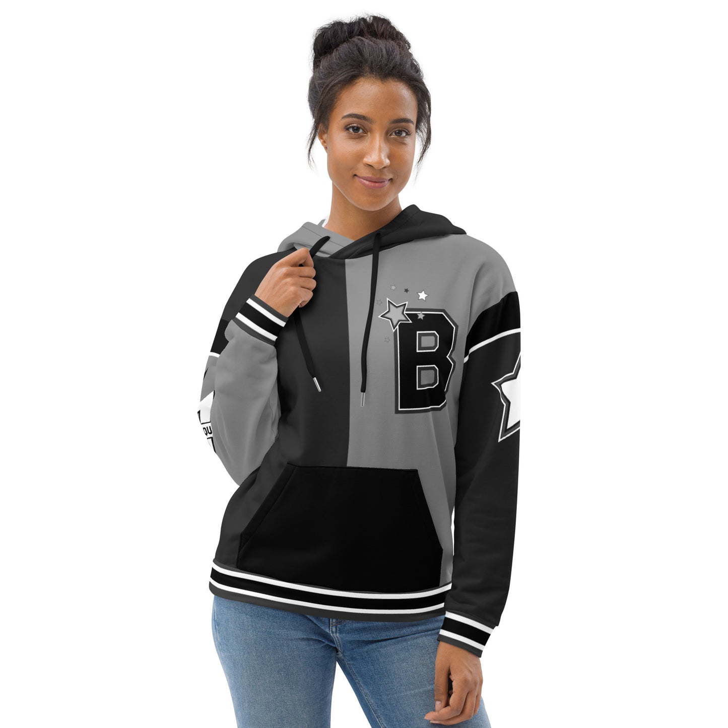 BtW (Pullover) - Black/Gray Unisex Hoodie