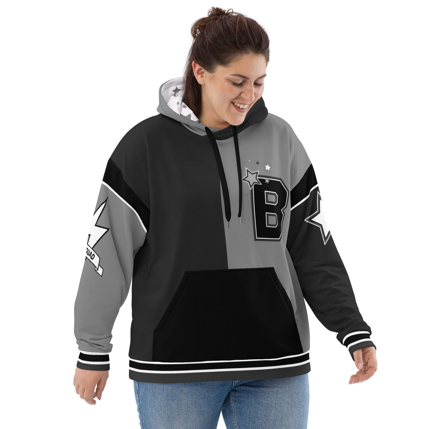 BtW (Pullover) - Black/Gray Unisex Hoodie