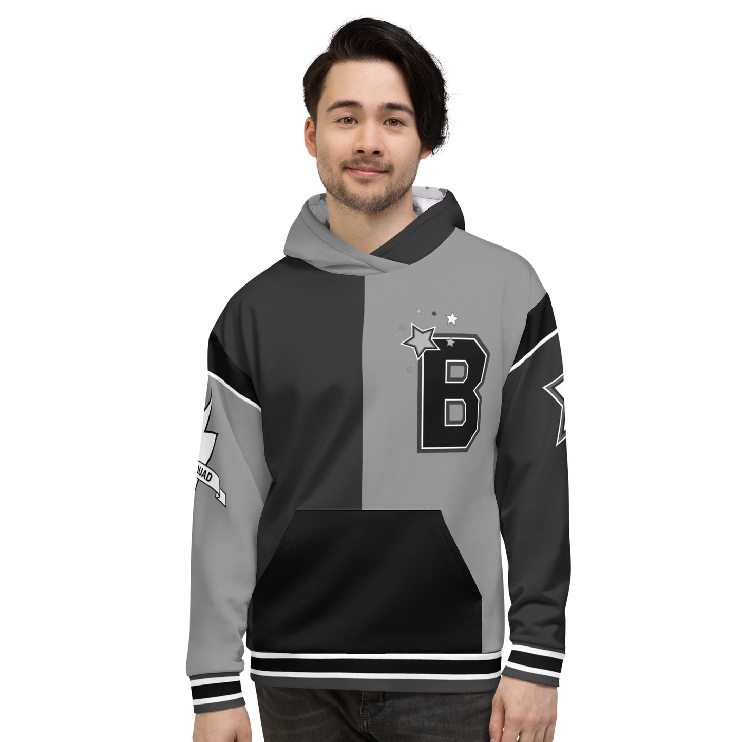 BtW (Pullover) - Black/Gray Unisex Hoodie