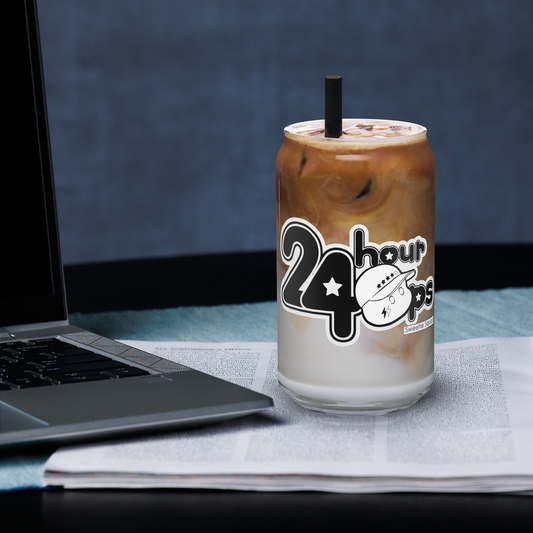 24 Hour Ops - Can-shaped Glass