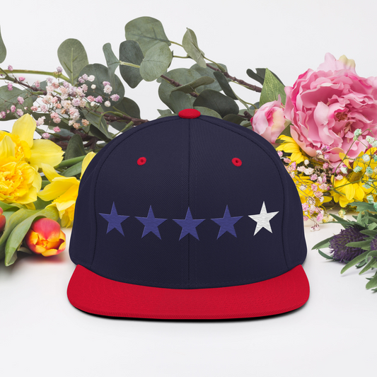 Purple Stars  - Snapback Hat