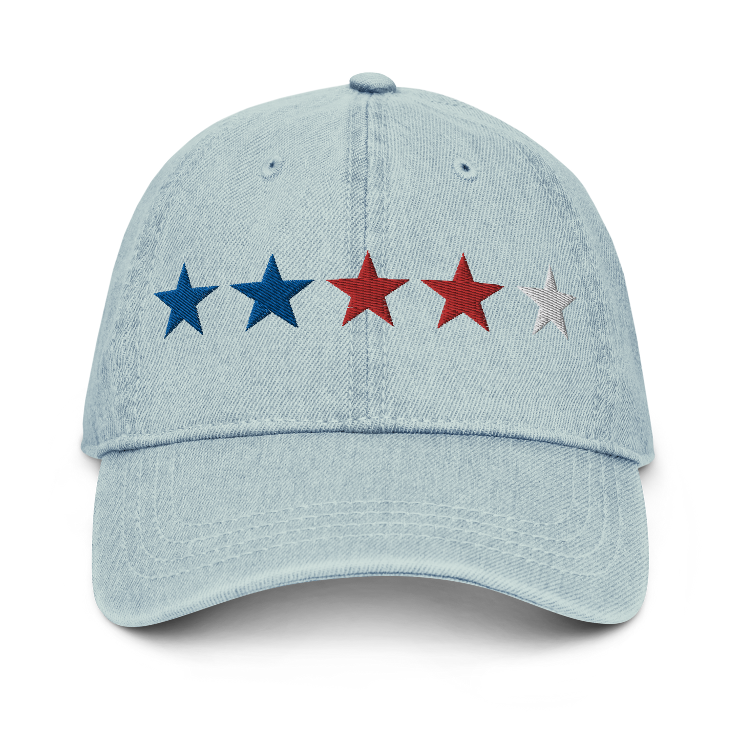 Red, White and Blue - Denim Hat