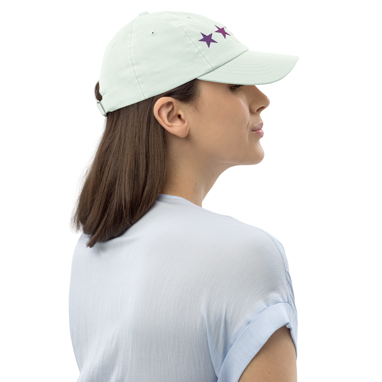 Purple Embroidered Gradient - Pastel Hat