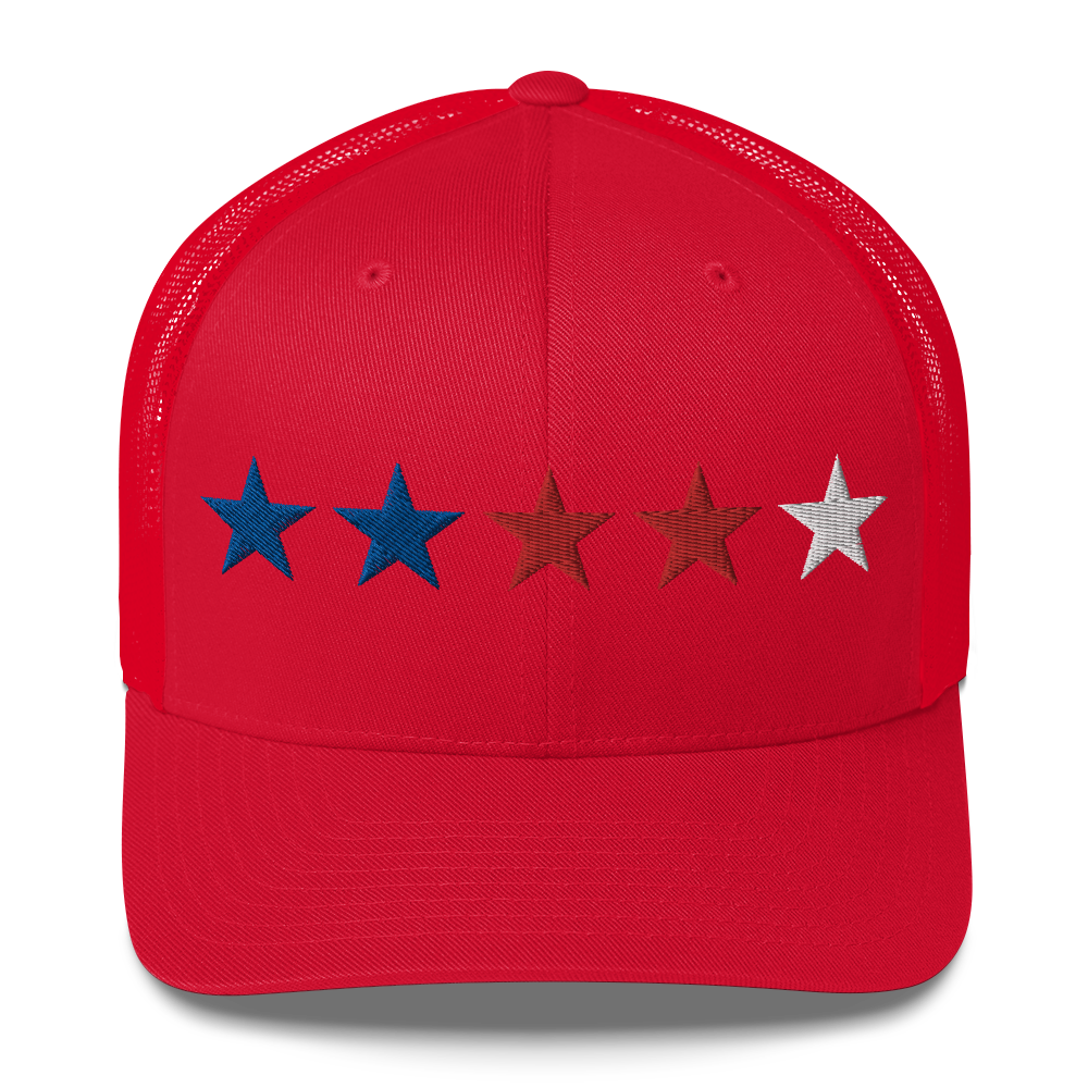 Red, White & Blue - Trucker Cap