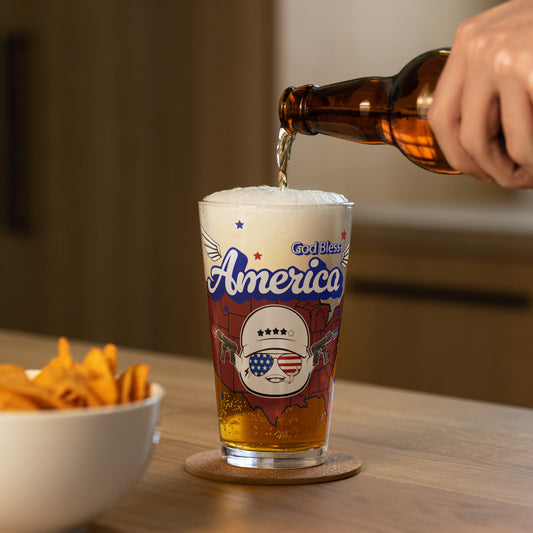 God Bless America - Pint Glass
