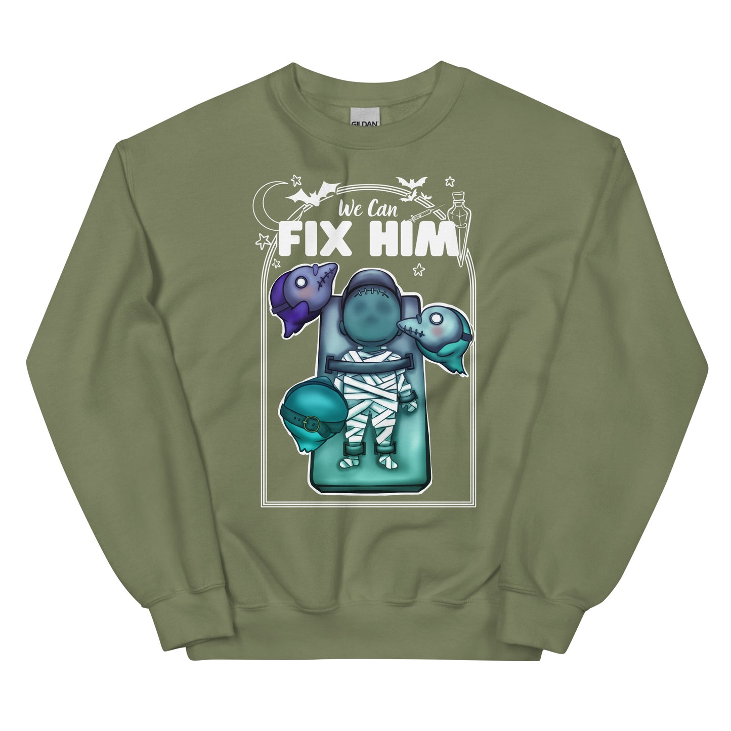 Frankenstein Jim (Gradient) Unisex Sweatshirt