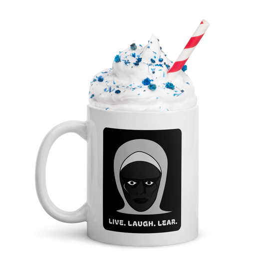Live Laugh Lear - White Mug