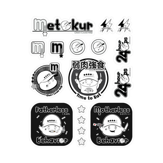 Metokur Stickers (8"x10")