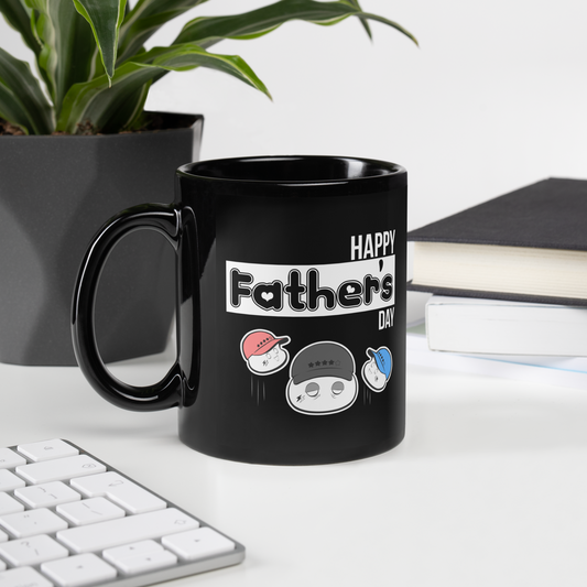 Happy Father's Day - Black Mug