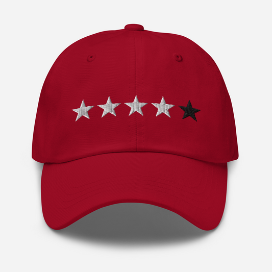 4/5 Star (Blk 5th Star) Dad hat
