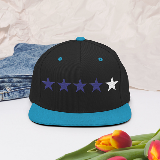 Purple Stars  - Snapback Hat