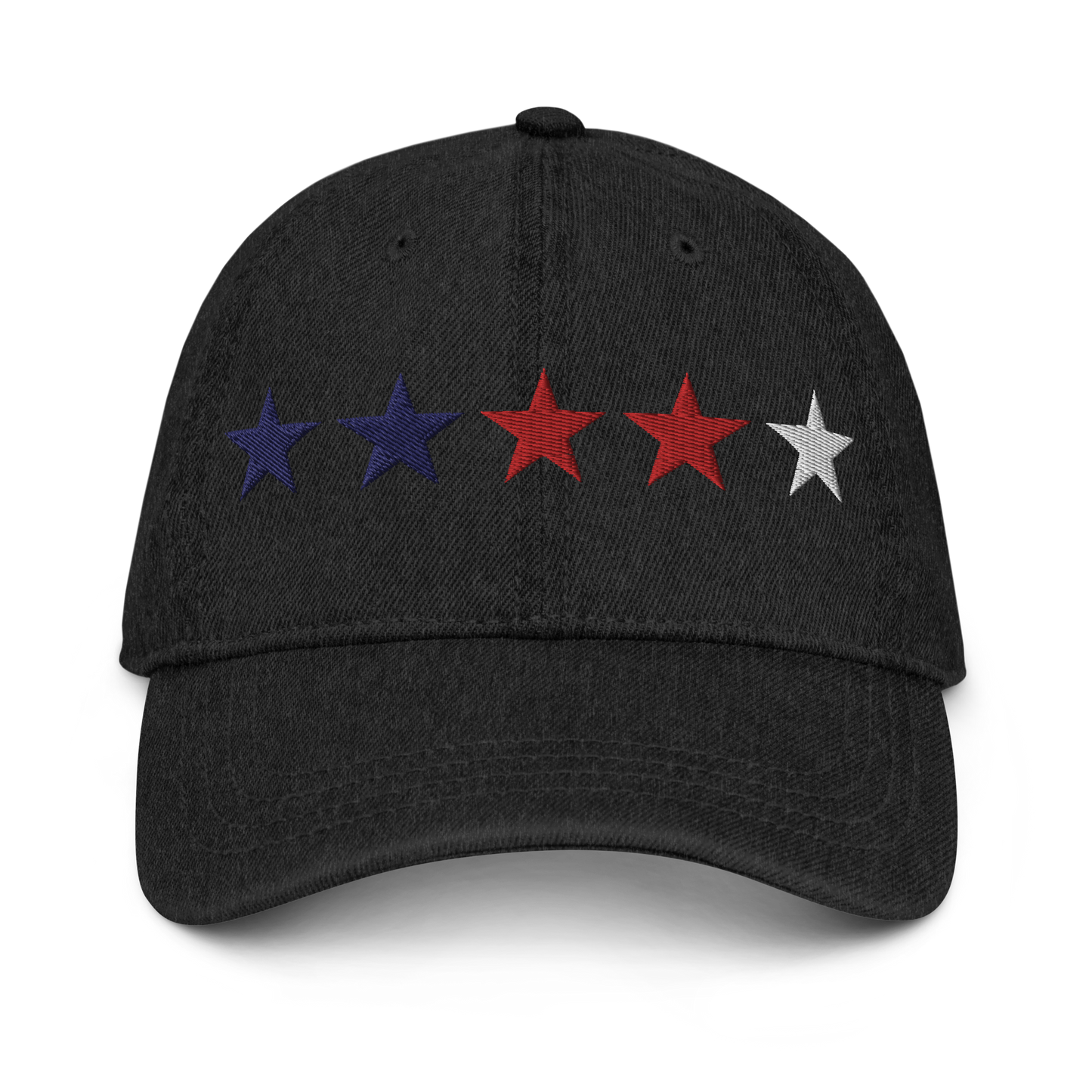 Red, White & Blue Stars - Denim Hat