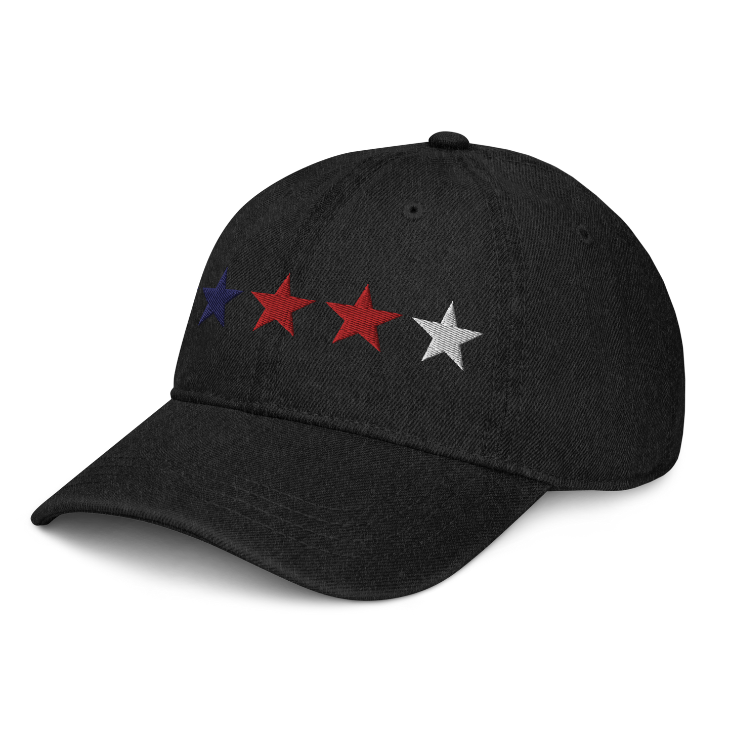 Red, White & Blue Stars - Denim Hat