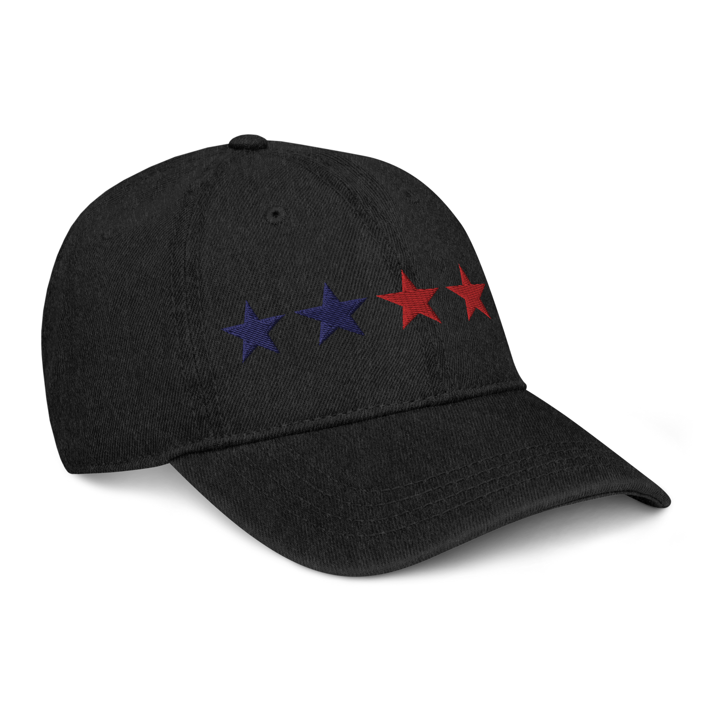 Red, White & Blue Stars - Denim Hat