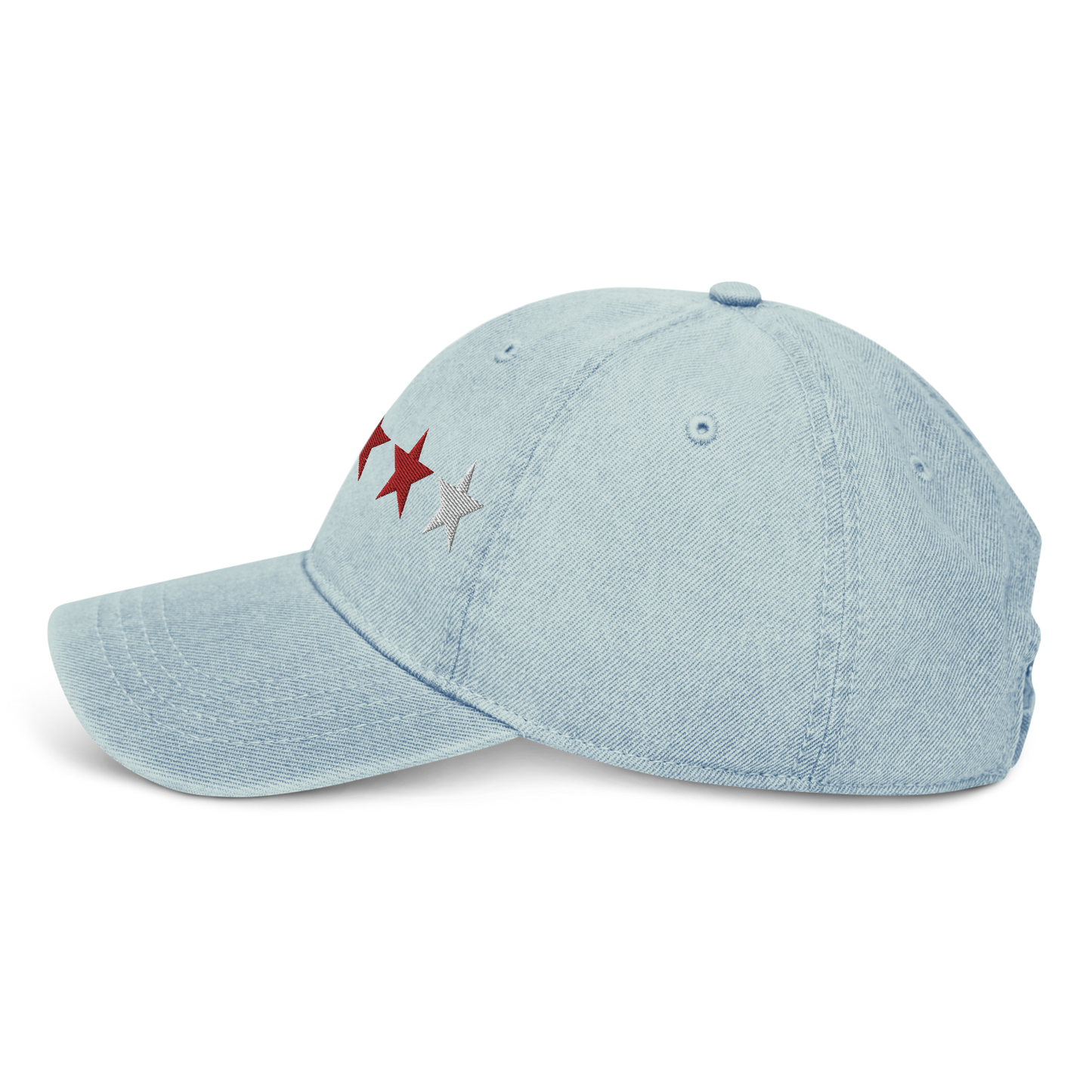 Red, White & Blue Stars - Denim Hat