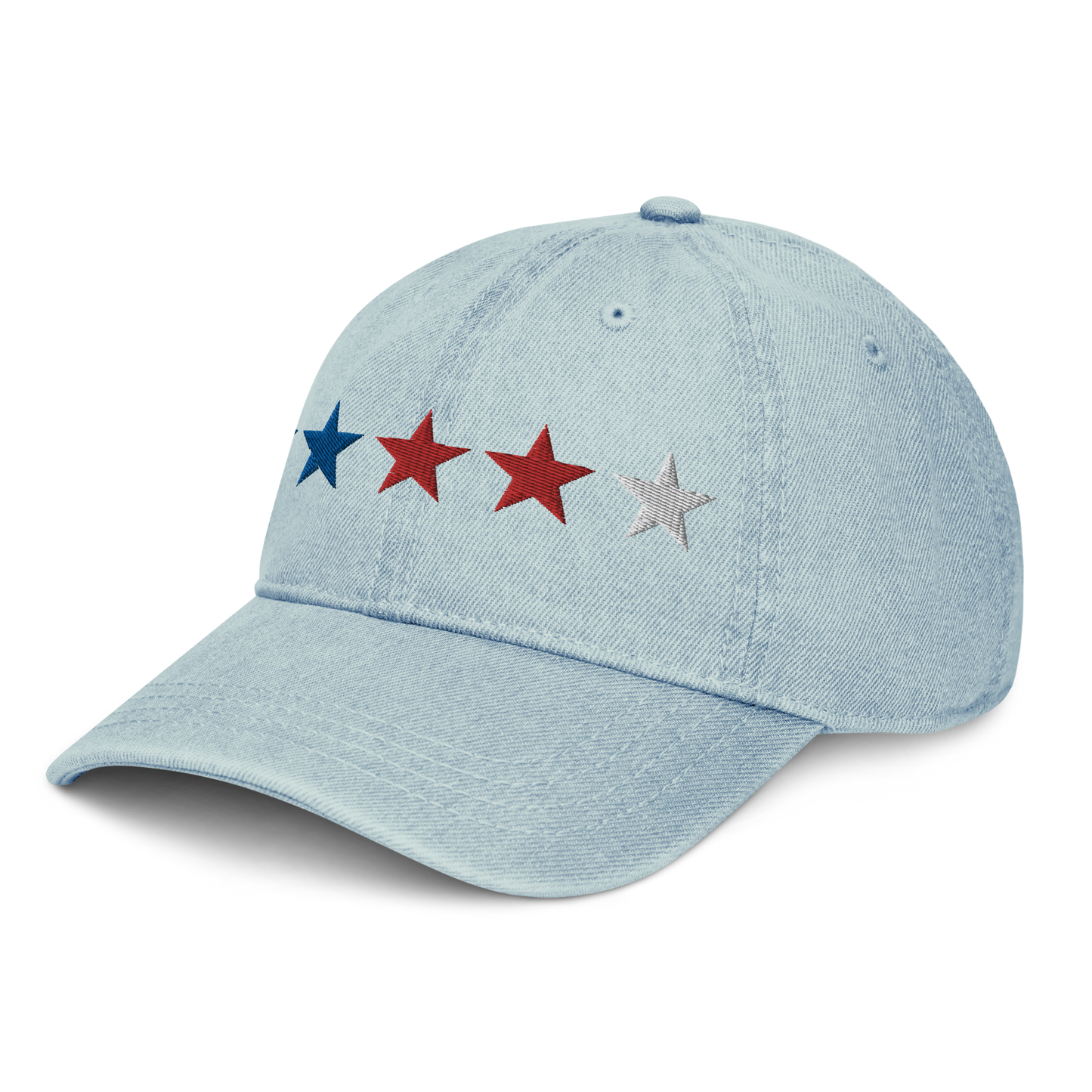 Red, White and Blue - Denim Hat