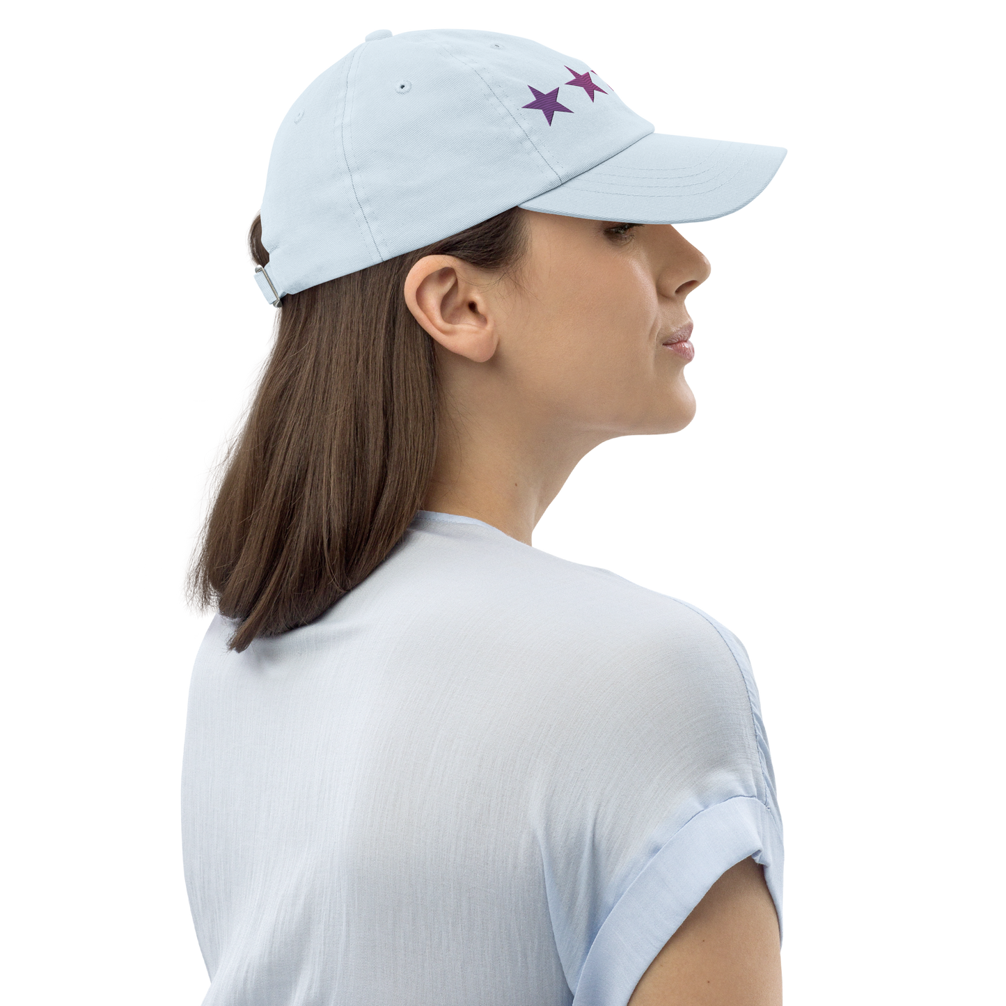 Purple Embroidered Gradient - Pastel Hat