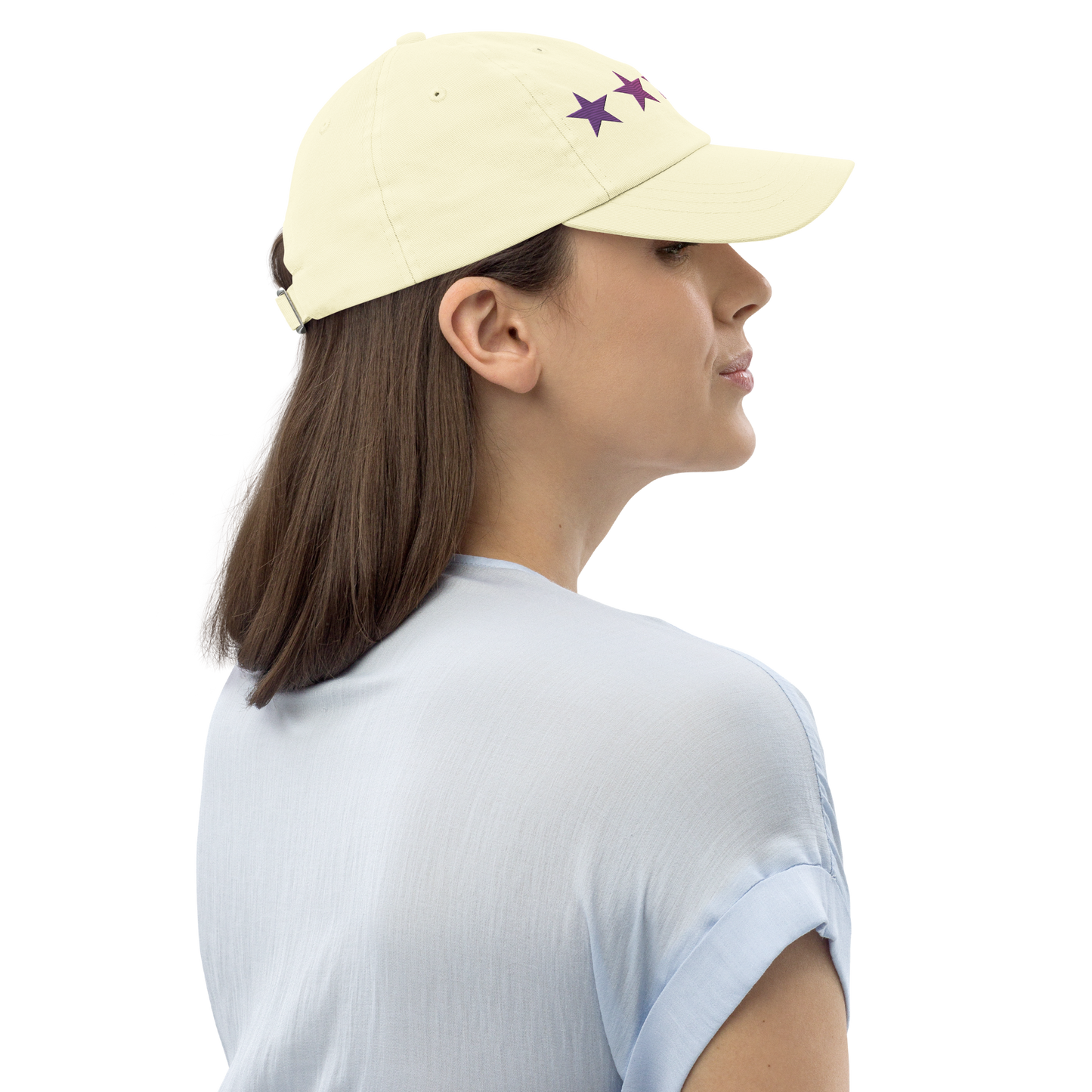 Purple Embroidered Gradient - Pastel Hat