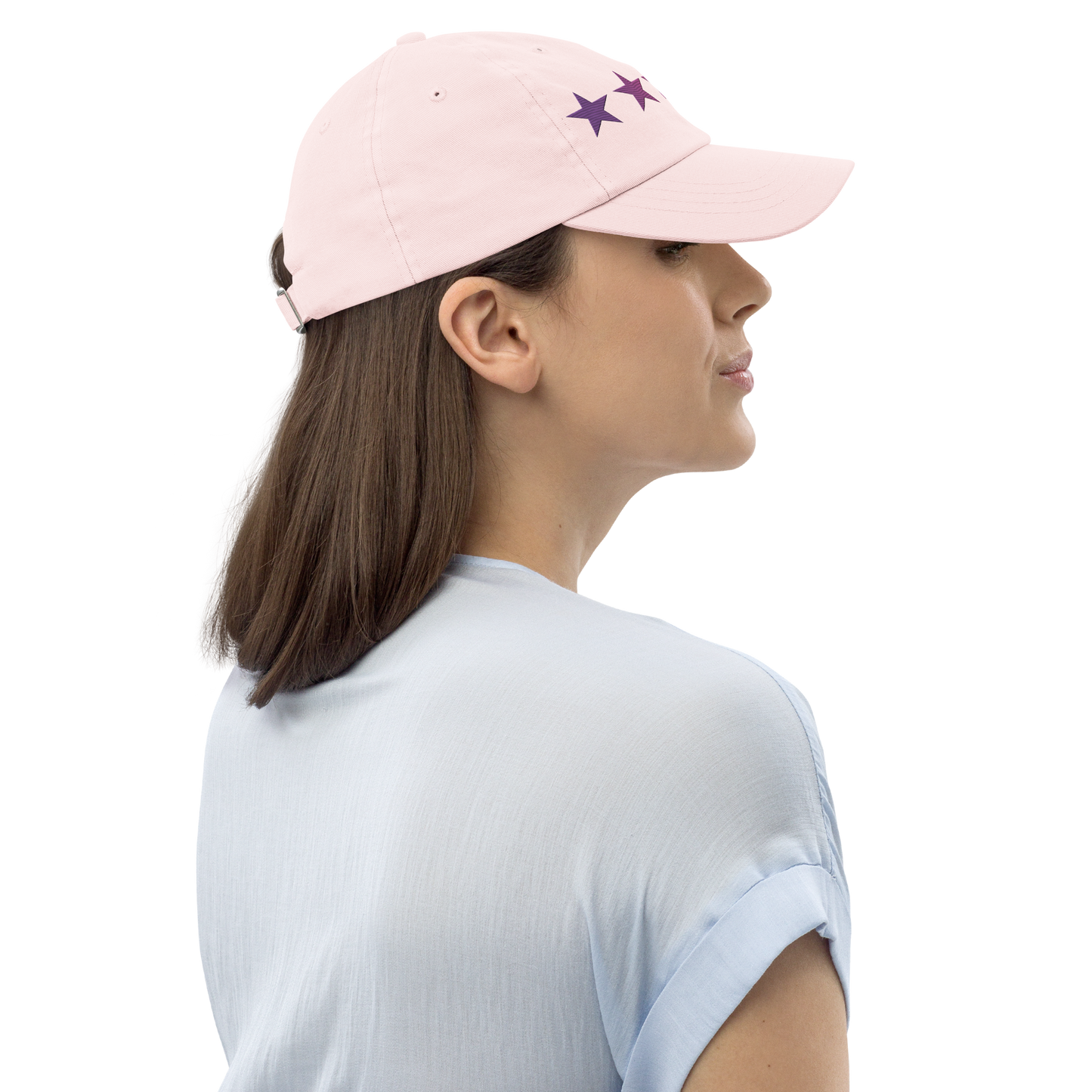 Purple Embroidered Gradient - Pastel Hat