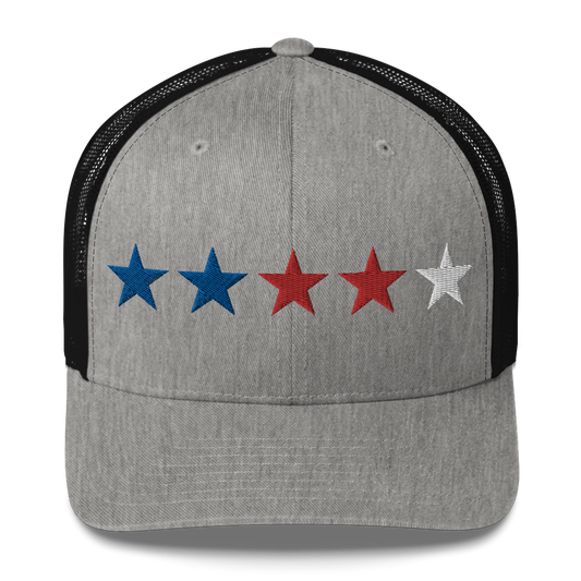 Red, White & Blue - Trucker Cap