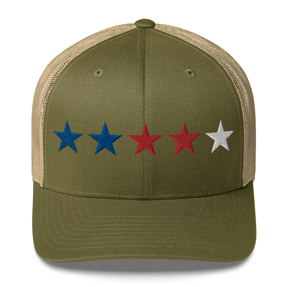 Red, White & Blue - Trucker Cap